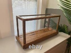 Display Case for Ship Models Acrylic Display Case Box Showcase with Wooden Base