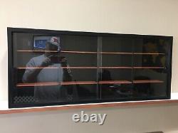 Display case cabinet for 1/25 diecast scale cars 16 Compartments