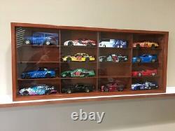 Display case cabinet for 1/25 diecast scale cars 16 Compartments