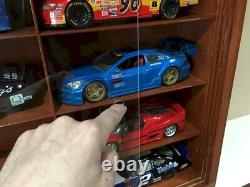 Display case cabinet for 1/25 diecast scale cars 16 Compartments