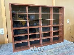 Display case cabinet for 1/25 or 1/24 diecast scale cars 24 Compartments