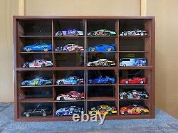 Display case cabinet for 1/25 or 1/24 diecast scale cars 24 Compartments