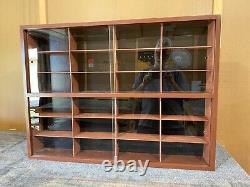 Display case cabinet for 1/25 or 1/24 diecast scale cars 24 Compartments