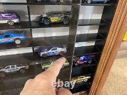 Display case cabinet for 1/64 diecast scale cars 100 Comp. #5 (READY TO SHIP)