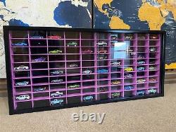 Display case cabinet for 1/64 diecast scale cars 100 Compartments