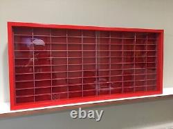 Display case cabinet for 1/64 diecast scale cars 100 Compartments