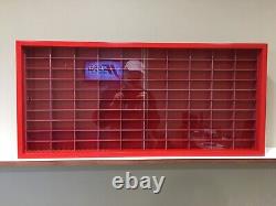 Display case cabinet for 1/64 diecast scale cars 100 Compartments