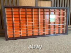 Display case cabinet for 1/64 diecast scale cars 100 Compartments