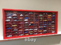 Display case cabinet for 1/64 diecast scale cars 100 Compartments