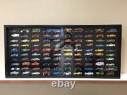 Display case cabinet for 1/64 diecast scale cars, 100 Compartments