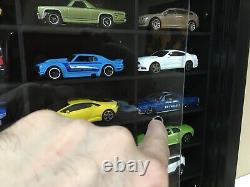 Display case cabinet for 1/64 diecast scale cars, 100 Compartments