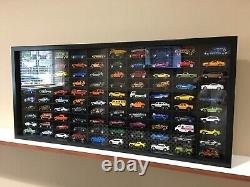 Display case cabinet for 1/64 diecast scale cars, 100 Compartments