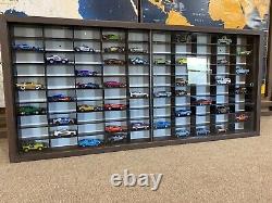 Display case cabinet for 1/64 diecast scale cars 100 Compartments WWH3