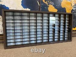 Display case cabinet for 1/64 diecast scale cars 100 Compartments WWH3