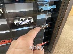 Display case cabinet for 1/64 diecast scale cars 100 Compartments WWH3