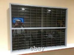 Display case cabinet for 1/64 diecast scale cars 160 Compartments