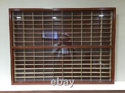 Display case cabinet for 1/64 diecast scale cars 160 Compartments