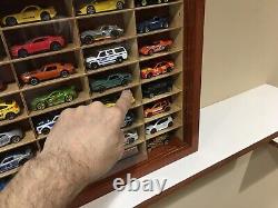 Display case cabinet for 1/64 diecast scale cars 160 Compartments