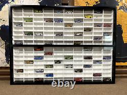 Display case cabinet for 1/64 diecast scale cars 160 Compartments