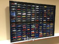 Display case cabinet for 1/64 diecast scale cars 160 Compartments