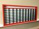 Display case cabinet for 1/64 diecast scale cars 91 Compartments