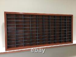 Display case cabinet for 1/64 scale cars 100 Compartments