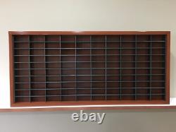 Display case cabinet for 1/64 scale cars 100 Compartments
