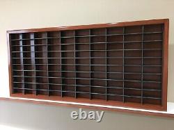 Display case cabinet for 1/64 scale cars 100 Compartments