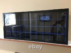 Display case cabinet for baseball ball or others 40 Compartments