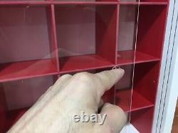 Display case cabinet for baseball ball or others 40 Compartments