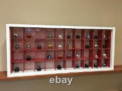 Display case cabinet for baseball ball or others 40 Compartments