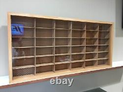 Display case cabinet for diecast 1/43 scale cars 36 Compartments