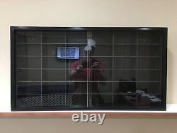 Display case cabinet for diecast 1/43 scale cars 36 Compartments