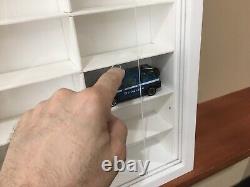 Display case cabinet for diecast 1/43 scale cars 36 Compartments