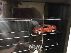 Display case cabinet for diecast 1/43 scale cars 36 Compartments