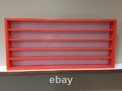 Display case cabinet for diecast 1/43 scale cars 5 Compartments (Made in USA)