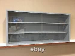 Display case cabinet shelves for 1/18 scale cars 3 Compartments