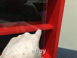 Display case cabinet shelves for diecast 1/18 scale cars 4 Compartments