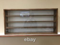 Display case cabinet shelves for diecast 1/25 scale cars 4 Compartments