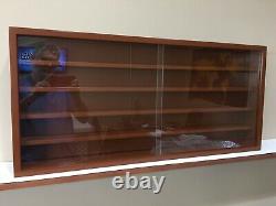 Display case cabinet shelves for diecast 1/43 scale cars- 5 Compartments