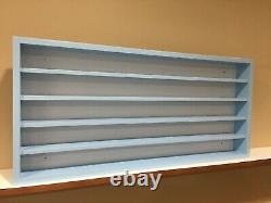 Display case cabinet shelves for diecast 1/43 scale cars 5 Compartments