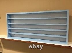 Display case cabinet shelves for diecast 1/43 scale cars 5 Compartments