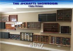 Display case cabinet shelves for diecast 1/43 scale cars- 5 Compartments