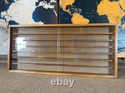 Display case cabinet shelves for diecast 1/64 scale cars 7 Compartments