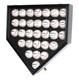 DisplayGifts Baseball Display Case Frame Shadow Box Wall Cabinet Holder to Hold