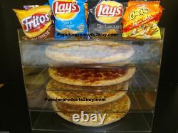 Displays2buy 18 Pizza Showcase Retail Store Acrylic Display Cases