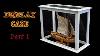 Diy Display Case With The Real Glass For A Scale Model