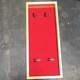 Double Rifle Display Case Wall Rack Cabinet