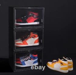 Drop Sides Sneaker Display Case Storage Shoe Box