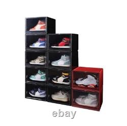 Drop Sides Sneaker Display Case Storage Shoe Box